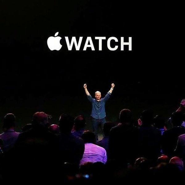 Apple,iPhone,Apple Watch,фитнес,спорт,часы, После выхода Apple Watch, стоимость компании может возрасти до $1 трлн